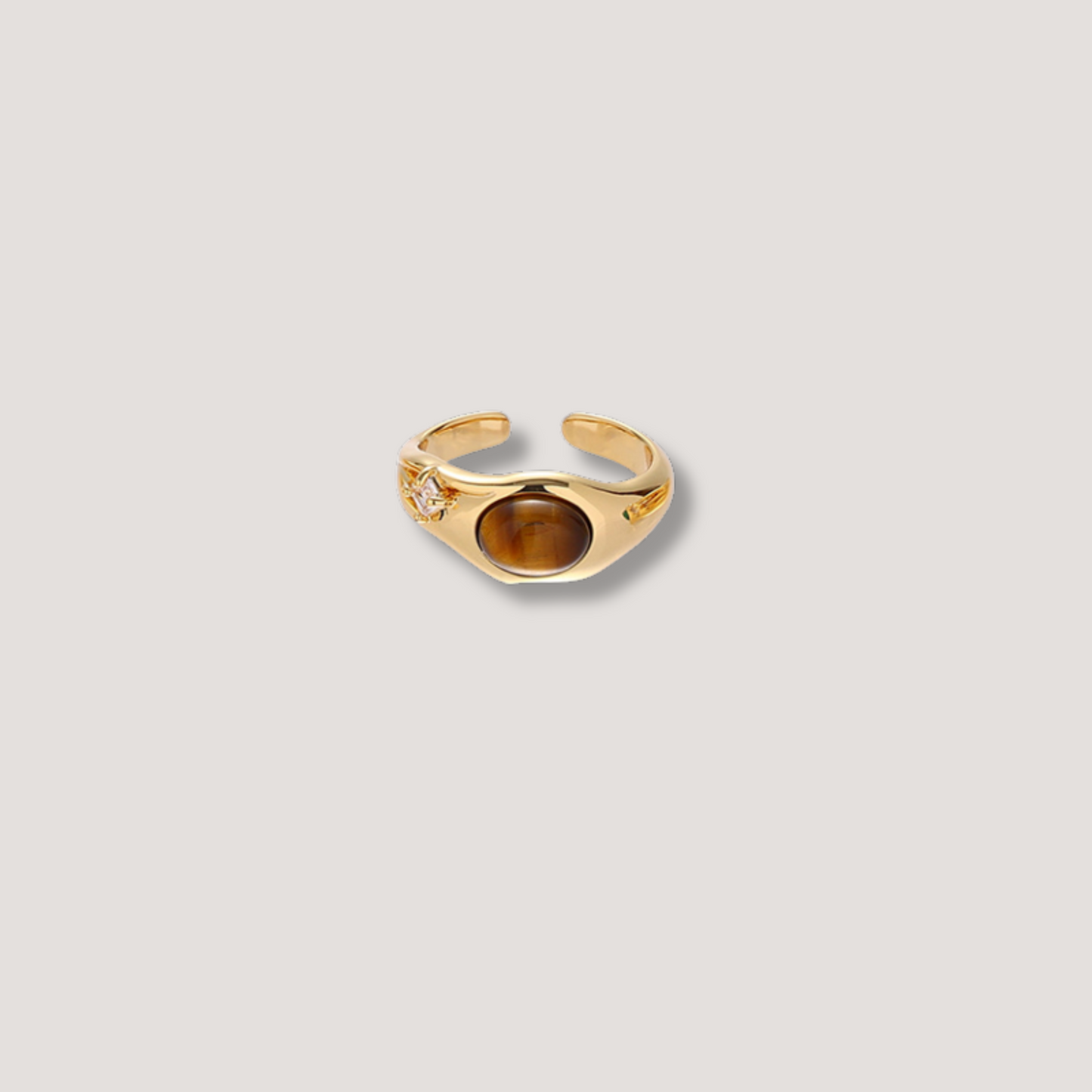 Gold Tiger’s Eye Ring