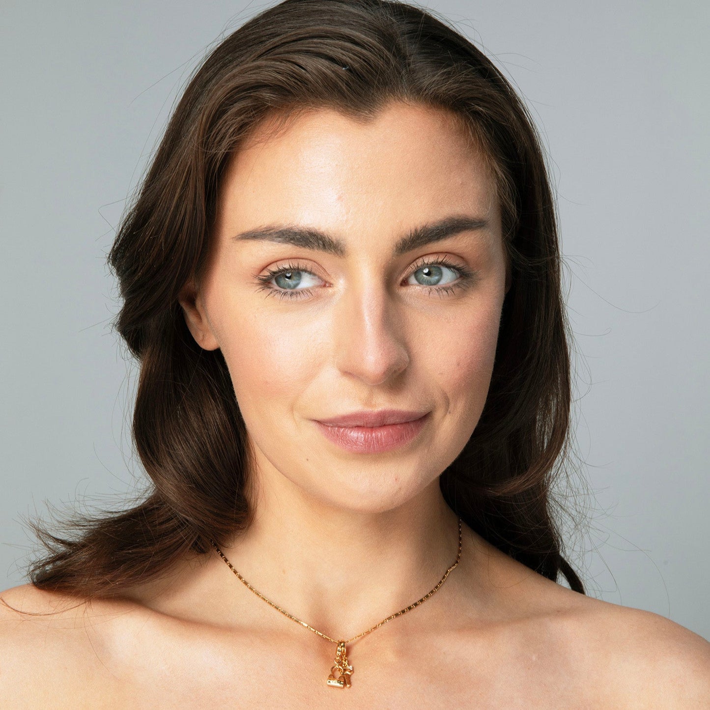 Gold Lock & Key Necklace