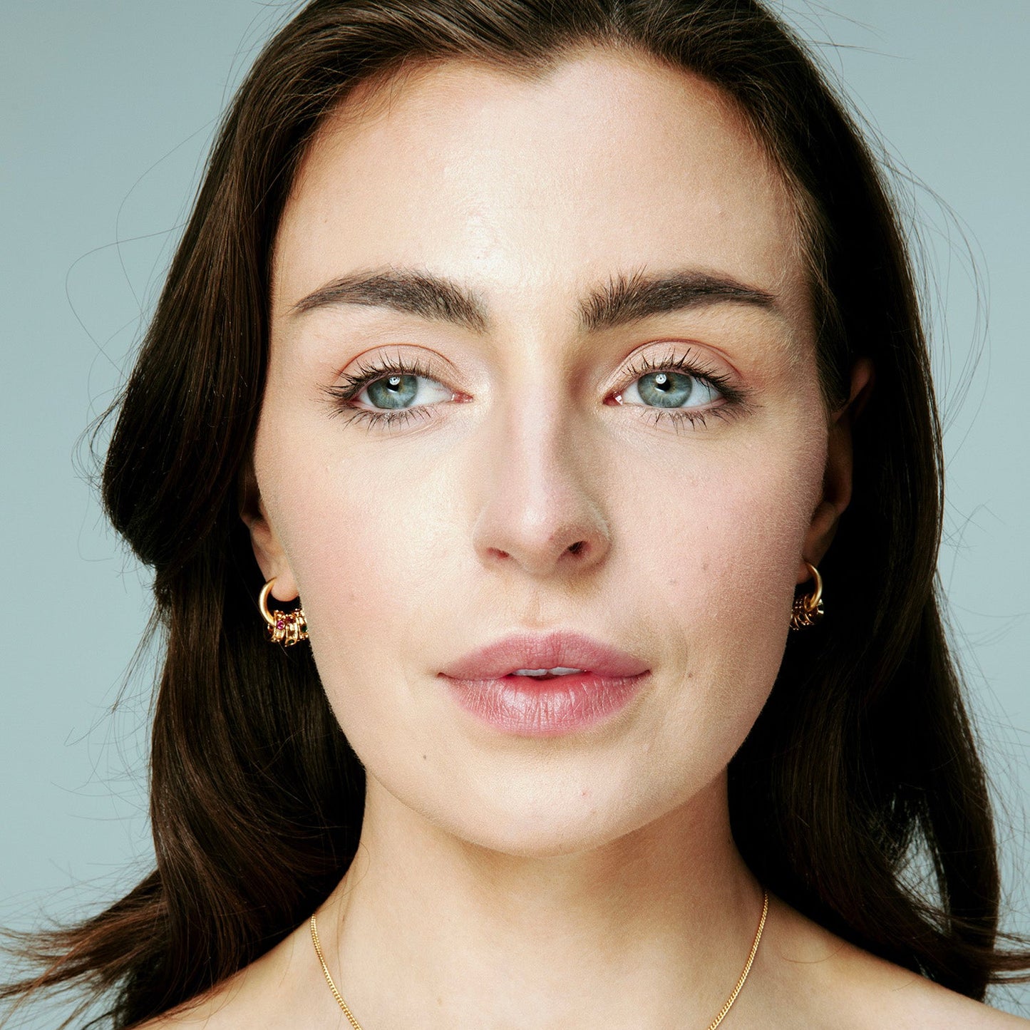 Gold Hoop Earrings