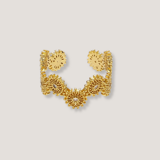 Gold Lace-Inspired Ring