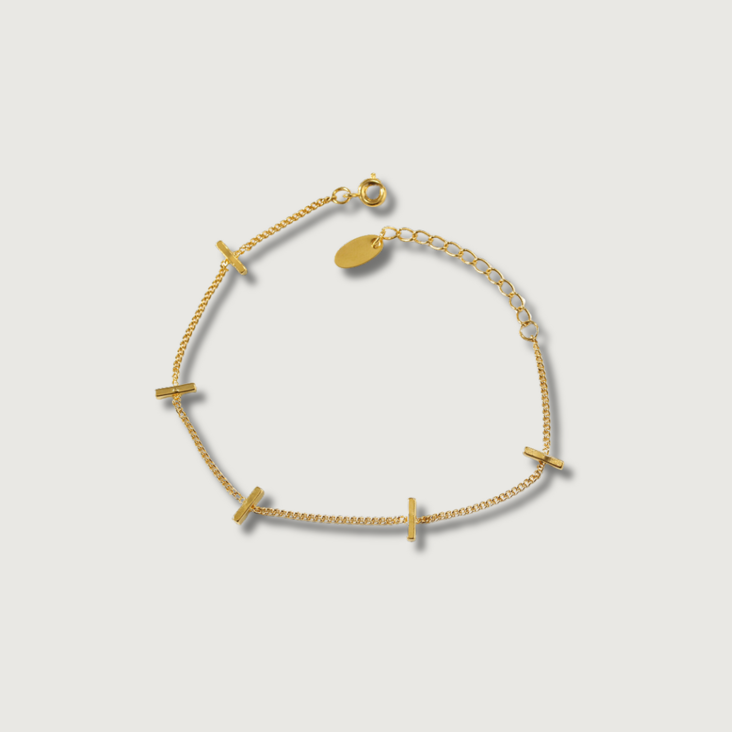 Minimalist Gold Plated Bracelet