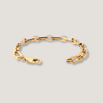 Gold Link Chain Bracelet