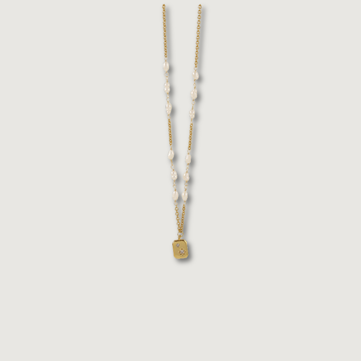 Pearl Charm Necklace