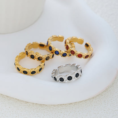 Gold Tiger Eye Ring
