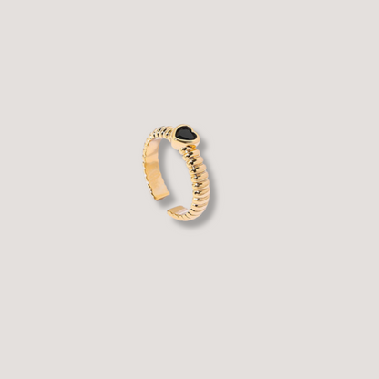 Gold Heart Ring