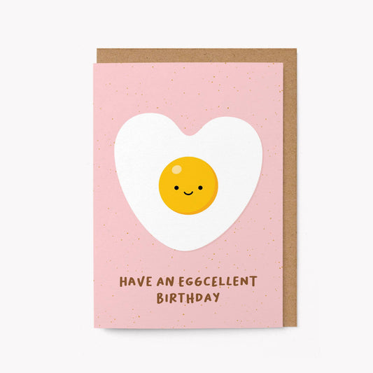 Eggcellent Birthday - Greeting Card