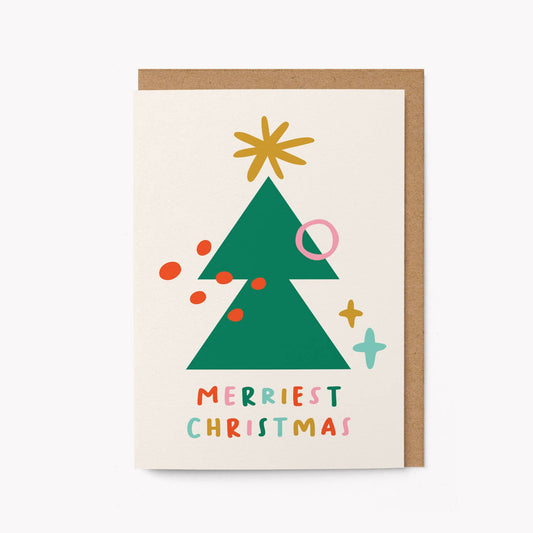 Merriest Christmas Tree - Greeting Card