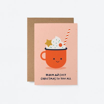 Sip, smile & be merry - Christmas Card
