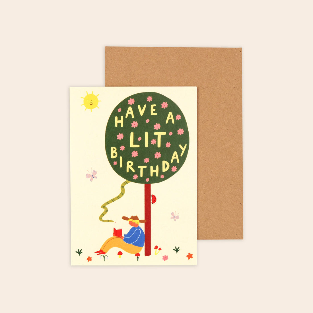 Lit Birthday Card | Bookish Birthday Card | Book Lover Card