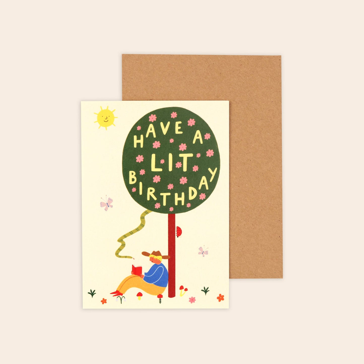 Lit Birthday Card | Bookish Birthday Card | Book Lover Card