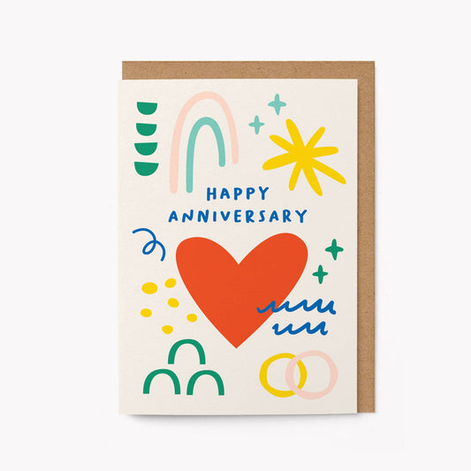 Happy Anniversary - Greeting Card