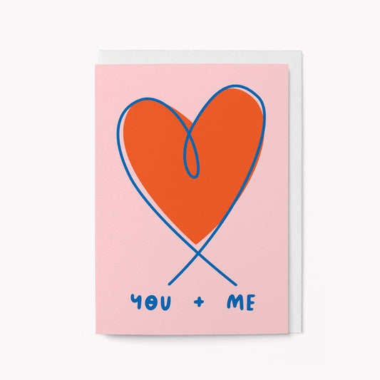You and me - Greeting Card