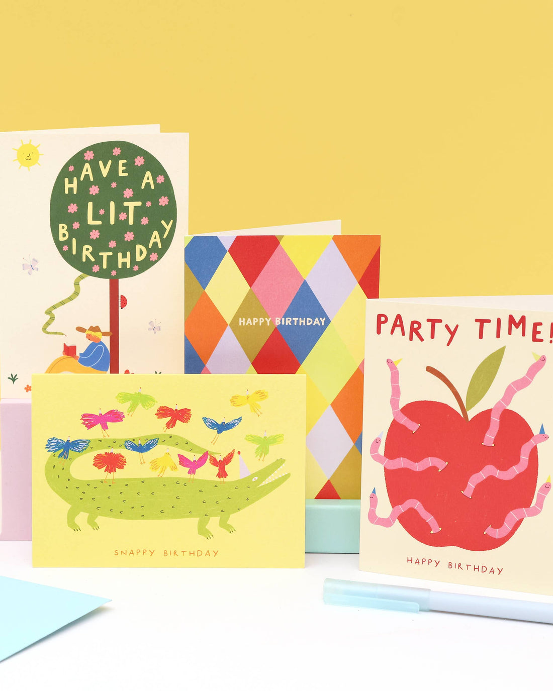 Lit Birthday Card | Bookish Birthday Card | Book Lover Card
