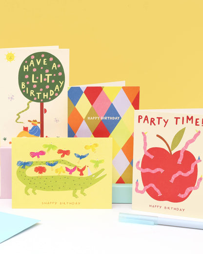 Lit Birthday Card | Bookish Birthday Card | Book Lover Card