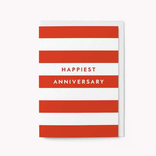 Happiest Anniversary - Greeting Card
