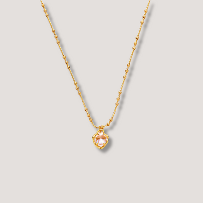 Gold Heart Pendant Necklace