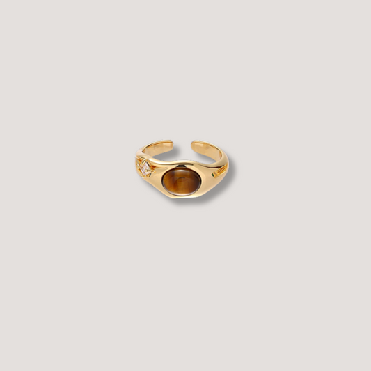 Gold Tiger’s Eye Ring