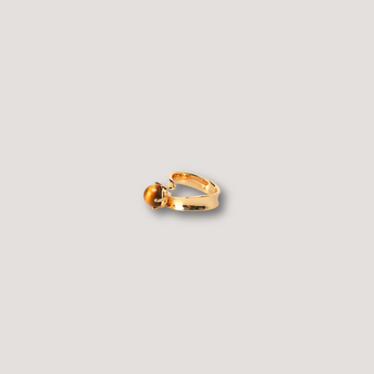 Bold Gold Tiger Eye Ring