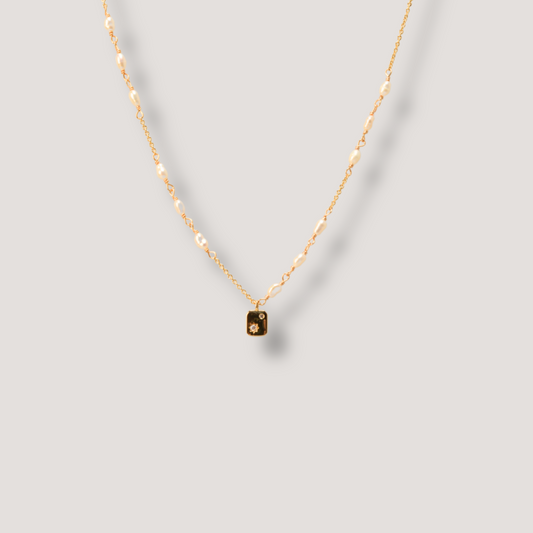 Pearl Charm Necklace