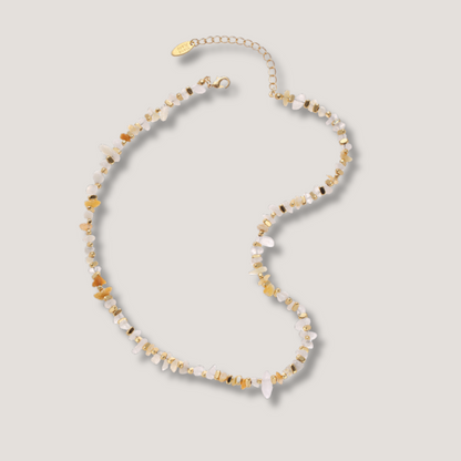 Natural Stone Beaded Necklace
