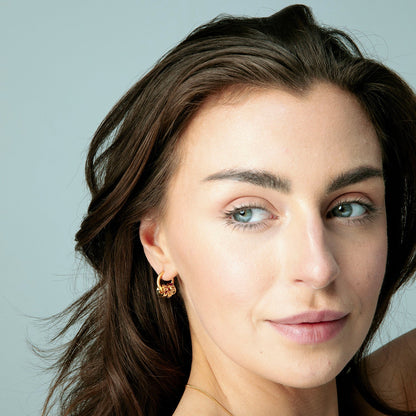 Gold Hoop Earrings