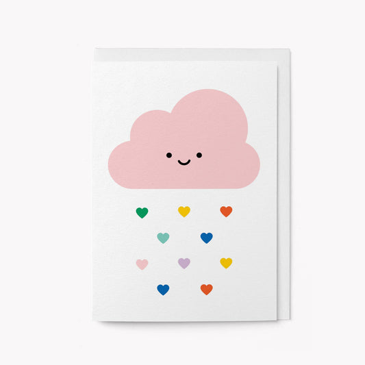 Heart Shower  - Greeting Card