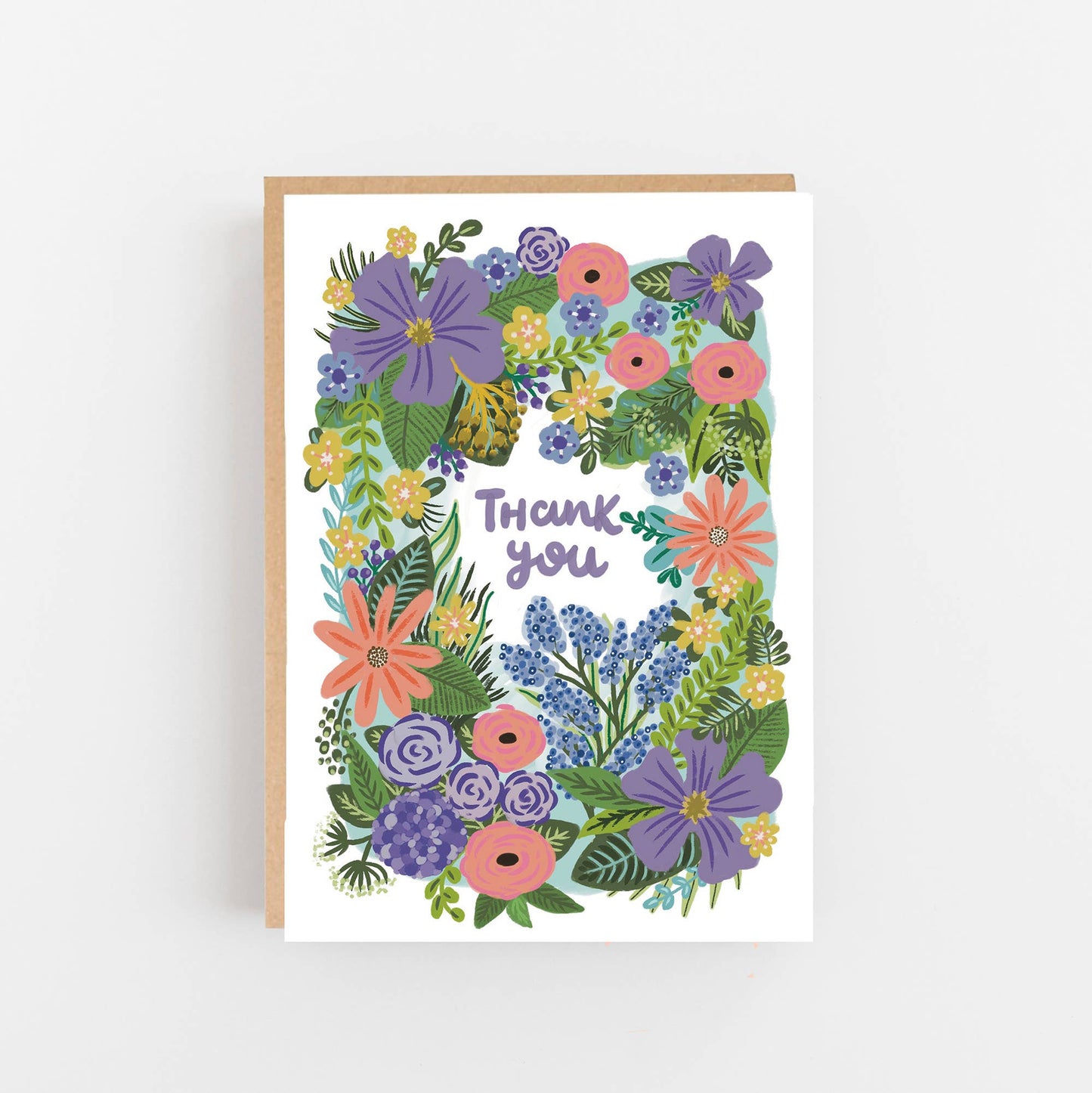 Thank You - Lilac Flowers
