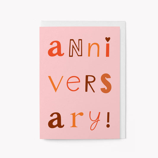 Anniversary - Greeting Card