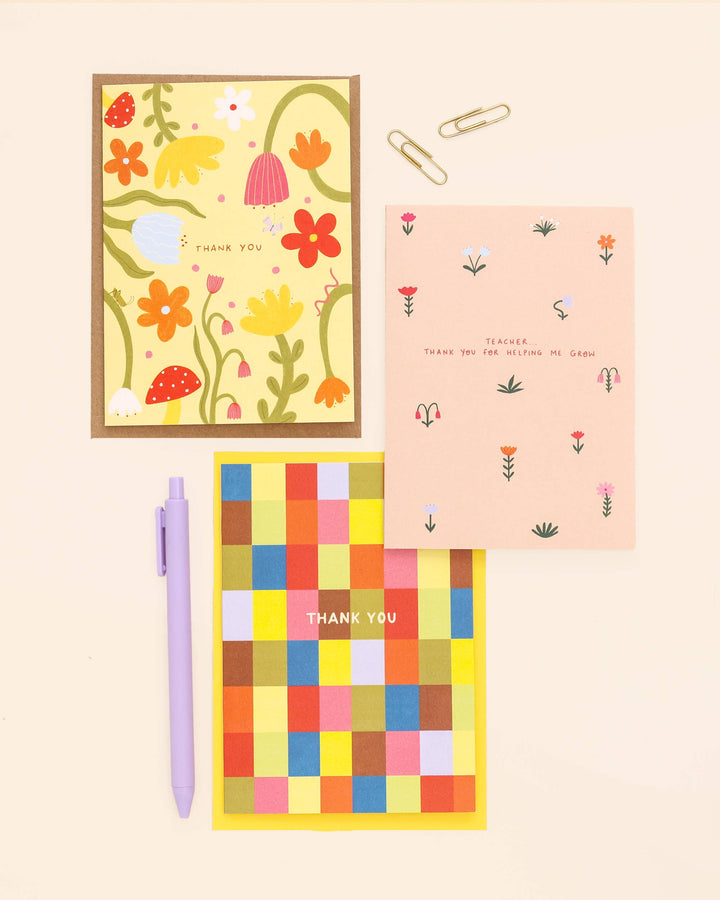 Floral Thank You Card | Thanks | Just To Say Card