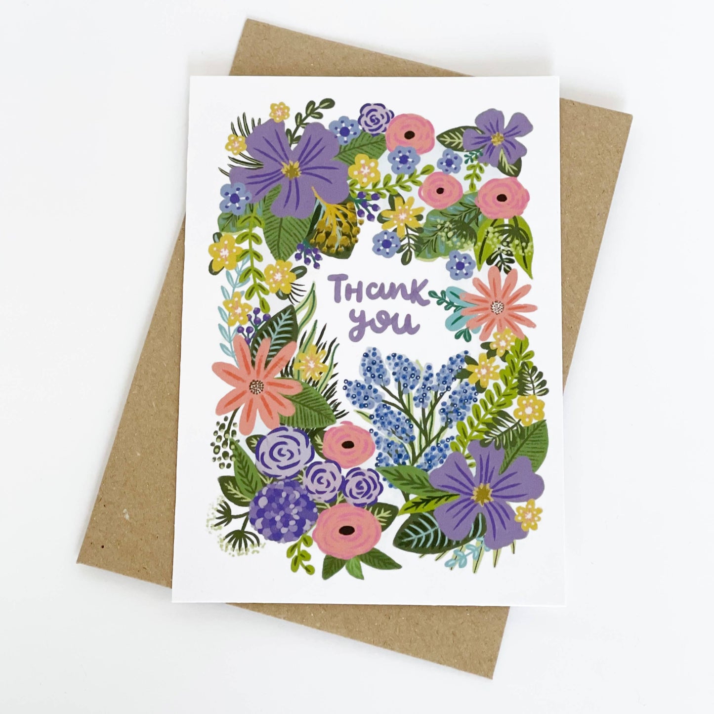 Thank You - Lilac Flowers