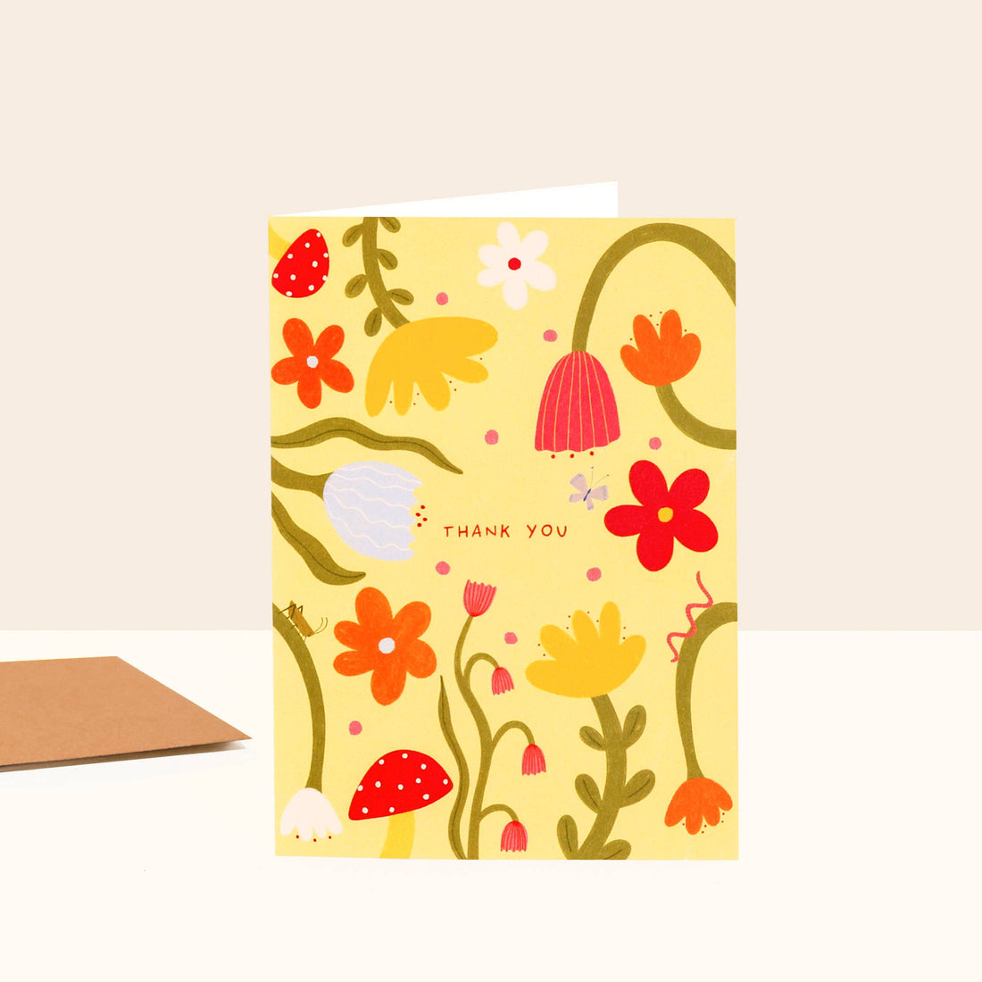 Floral Thank You Card | Thanks | Just To Say Card