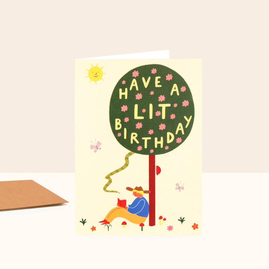 Lit Birthday Card | Bookish Birthday Card | Book Lover Card