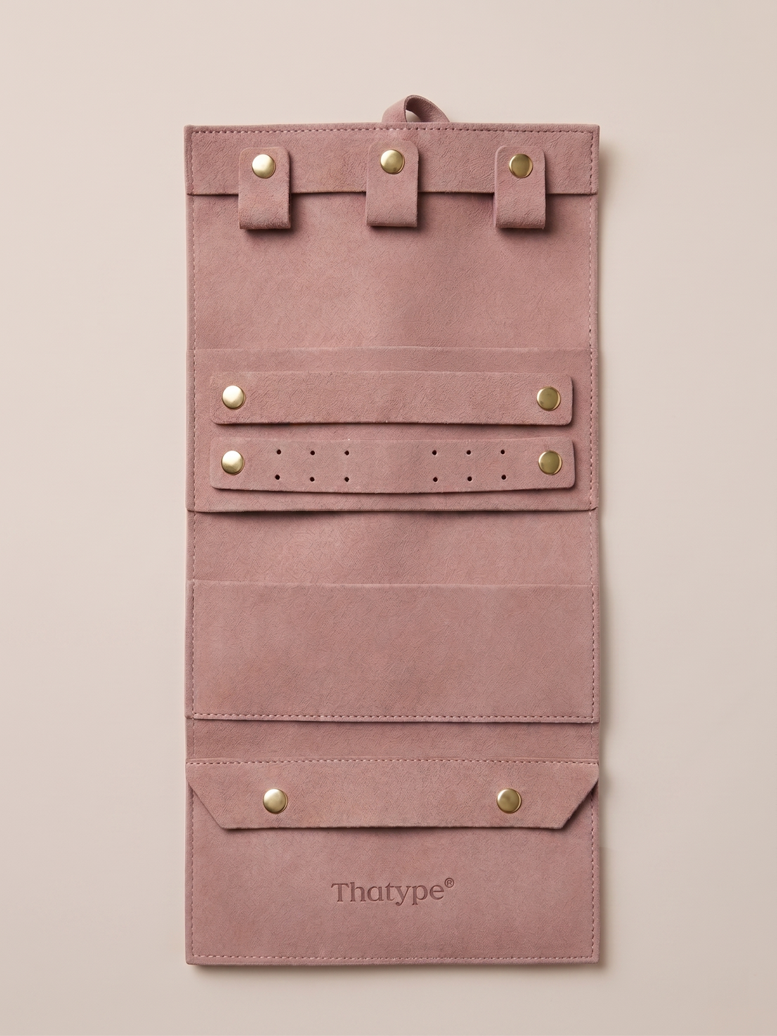 Thatype® Jewellery Organiser Tangle-Free Organiser for Necklaces, Rings, Earrings & Bracelets