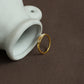 18K Gold Plated Natural Shell Inlay Ring