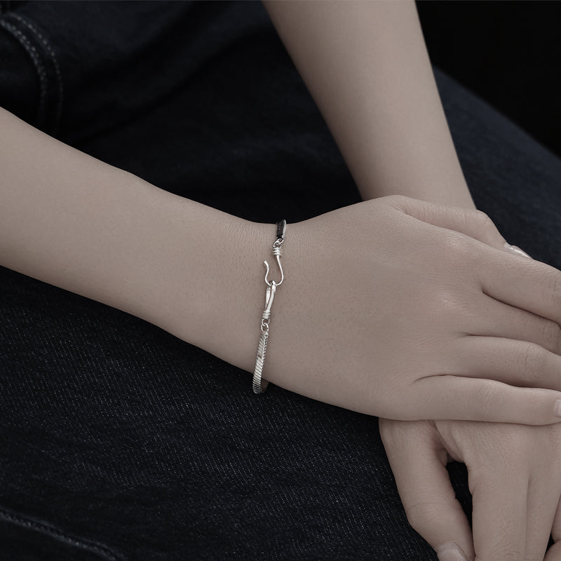 Silver Serpent Bracelet