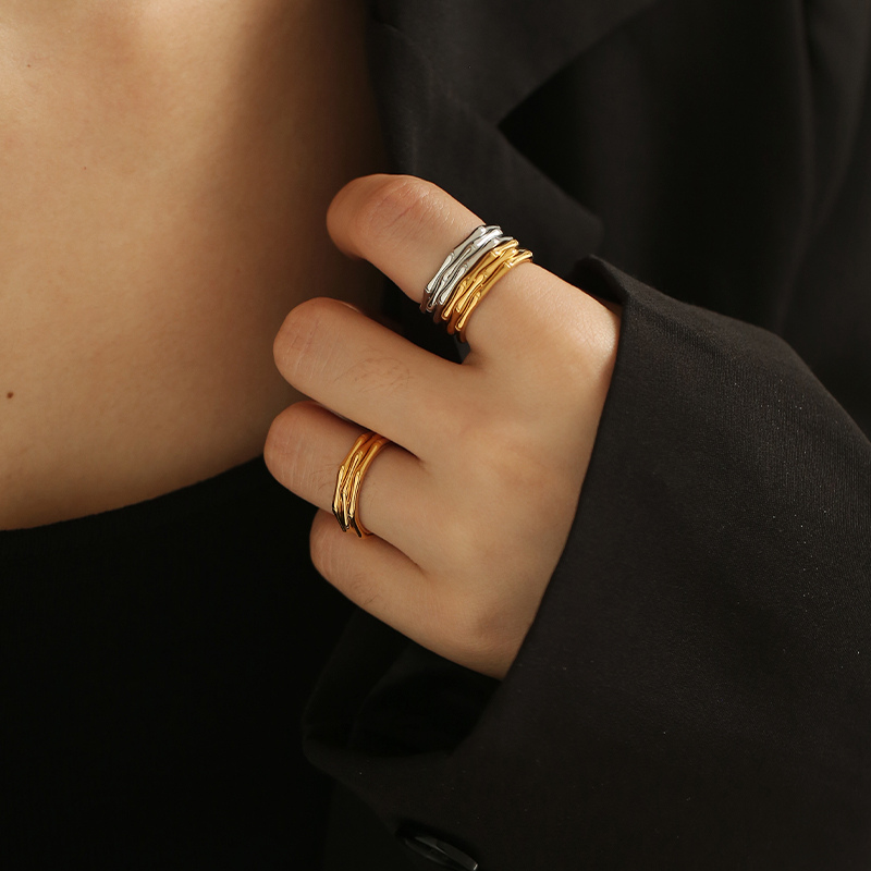 Double Layer Bone Ring