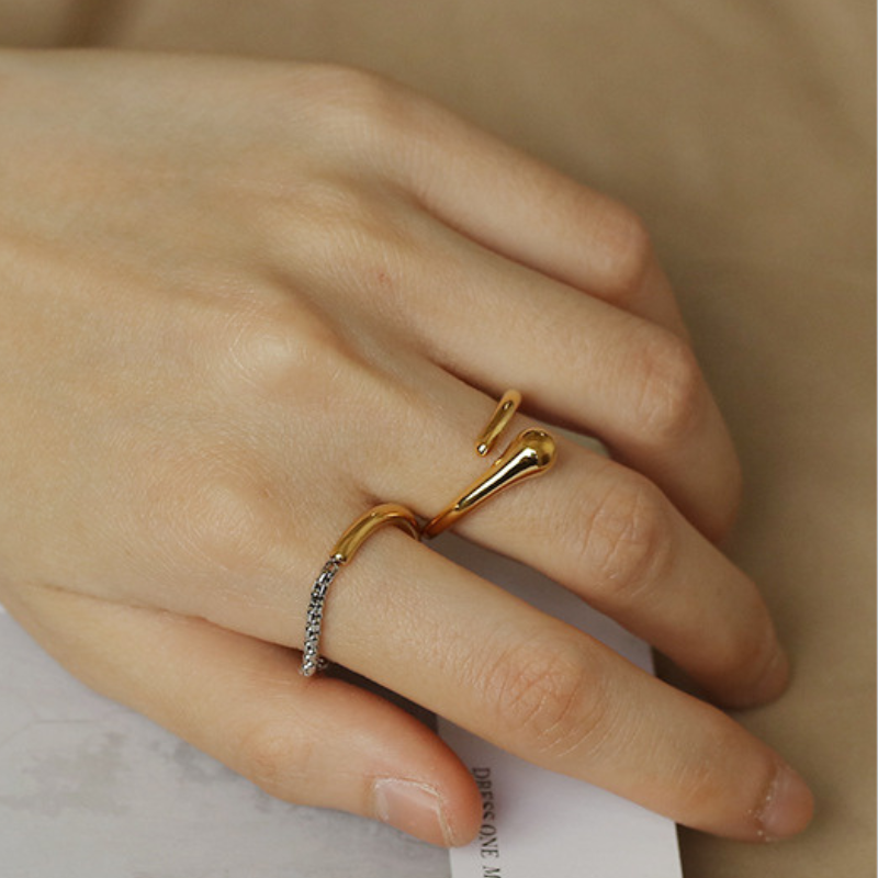 Chainlink Gold Ring