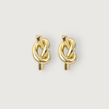 Forever Knot Stud Earrings