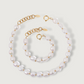 Fine Pearl Necklace & Bracelet Set