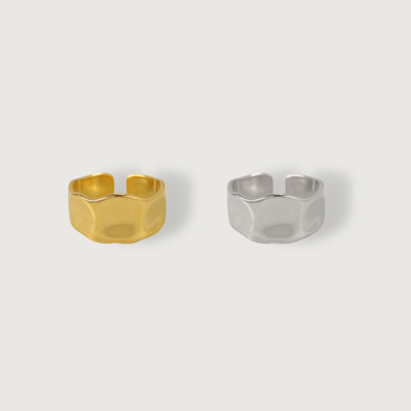 Irregular Architecture Gold RIng