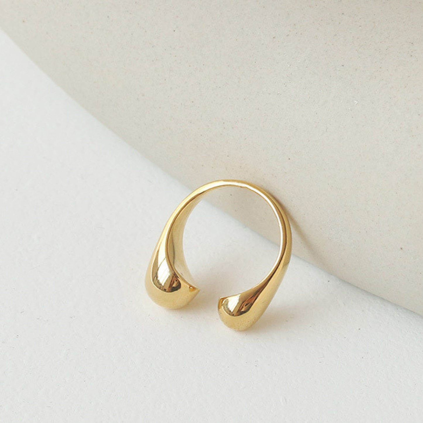 Sister Open End Gold Ring