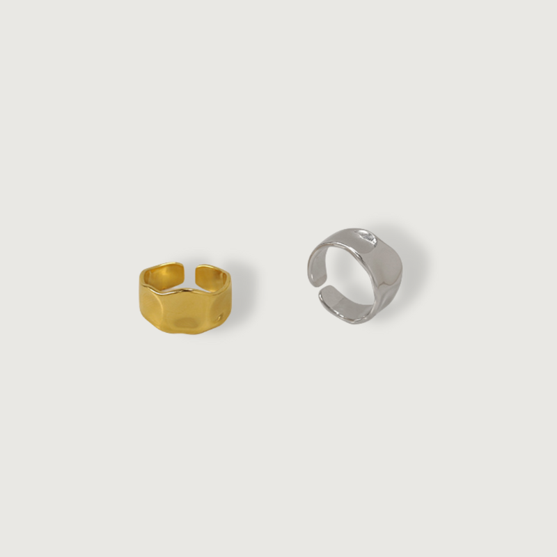 Irregular Architecture Gold RIng