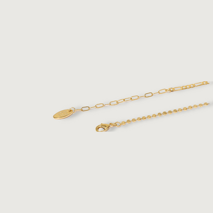 Double Chain Pearl Necklace