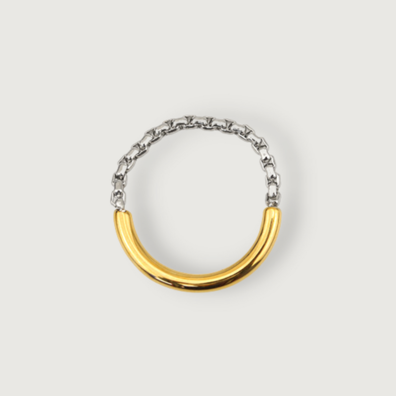 Chainlink Gold Ring