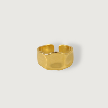 Irregular Architecture Gold RIng